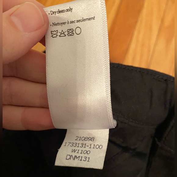 PAIGE Black Cotton Blue Stripe Denim Jeans Size 28 - Picture 5 of 7